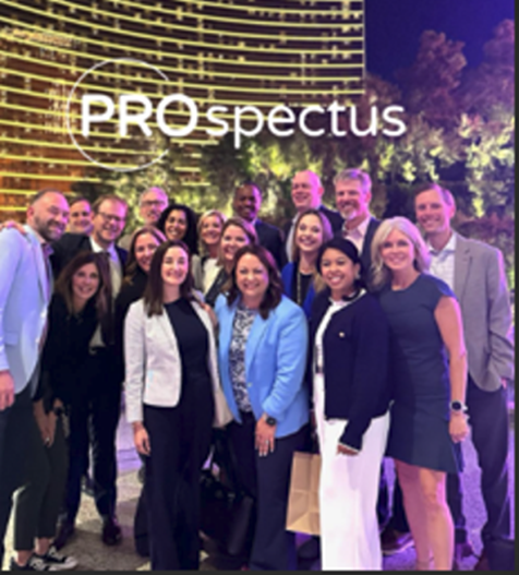 Team dinner at Asembia: celebrating teamwork and bold problem-solving with clients that expands patient access to care.