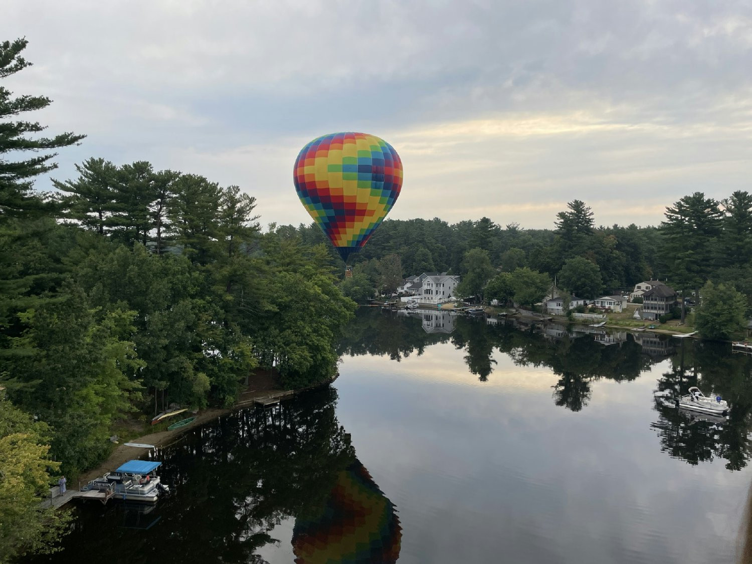 Company retreat in New Hampshire.