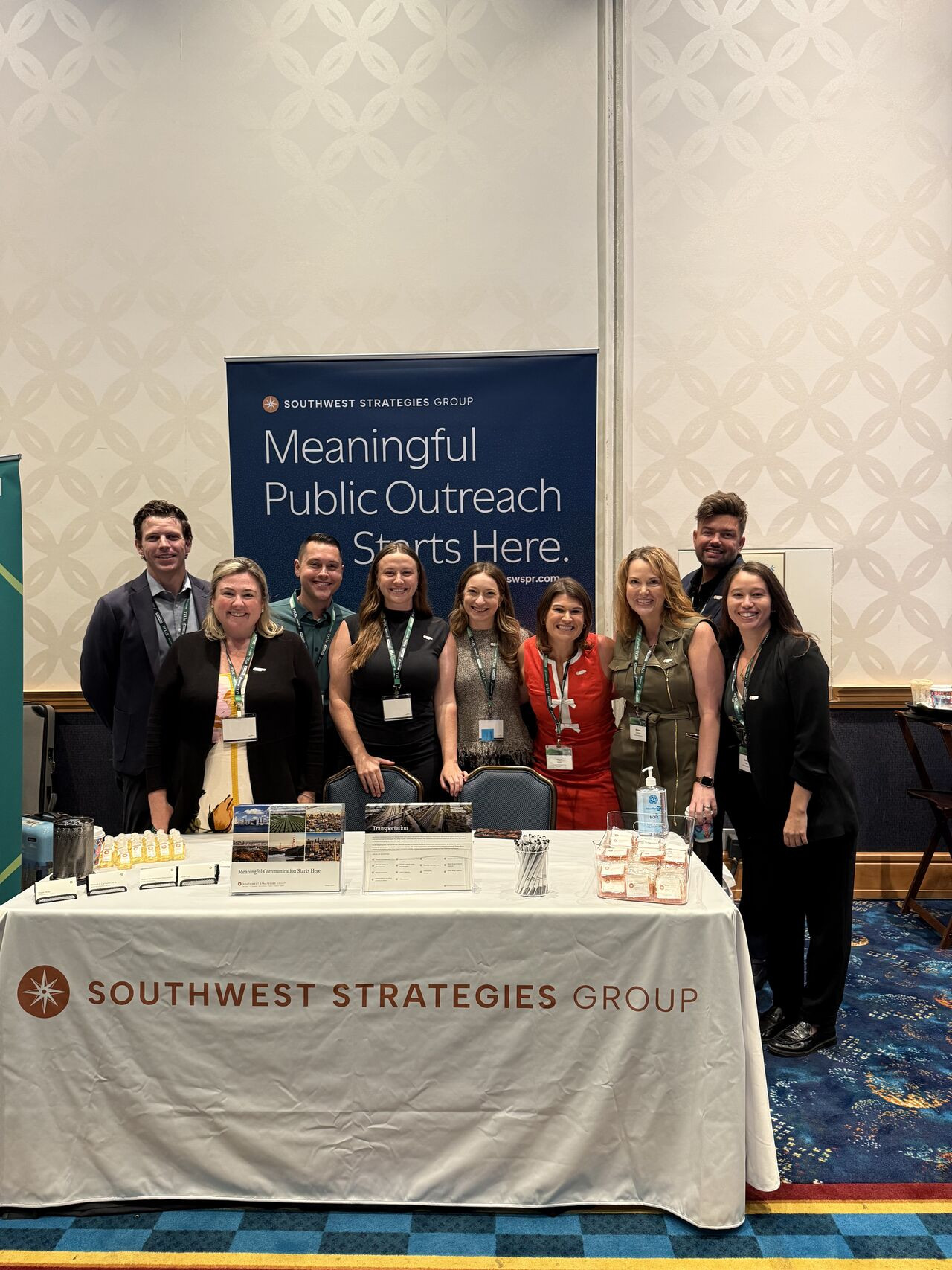 Transportation team attends Mobility 21 conference at Disneyland Hotel in Anaheim, September 2025.