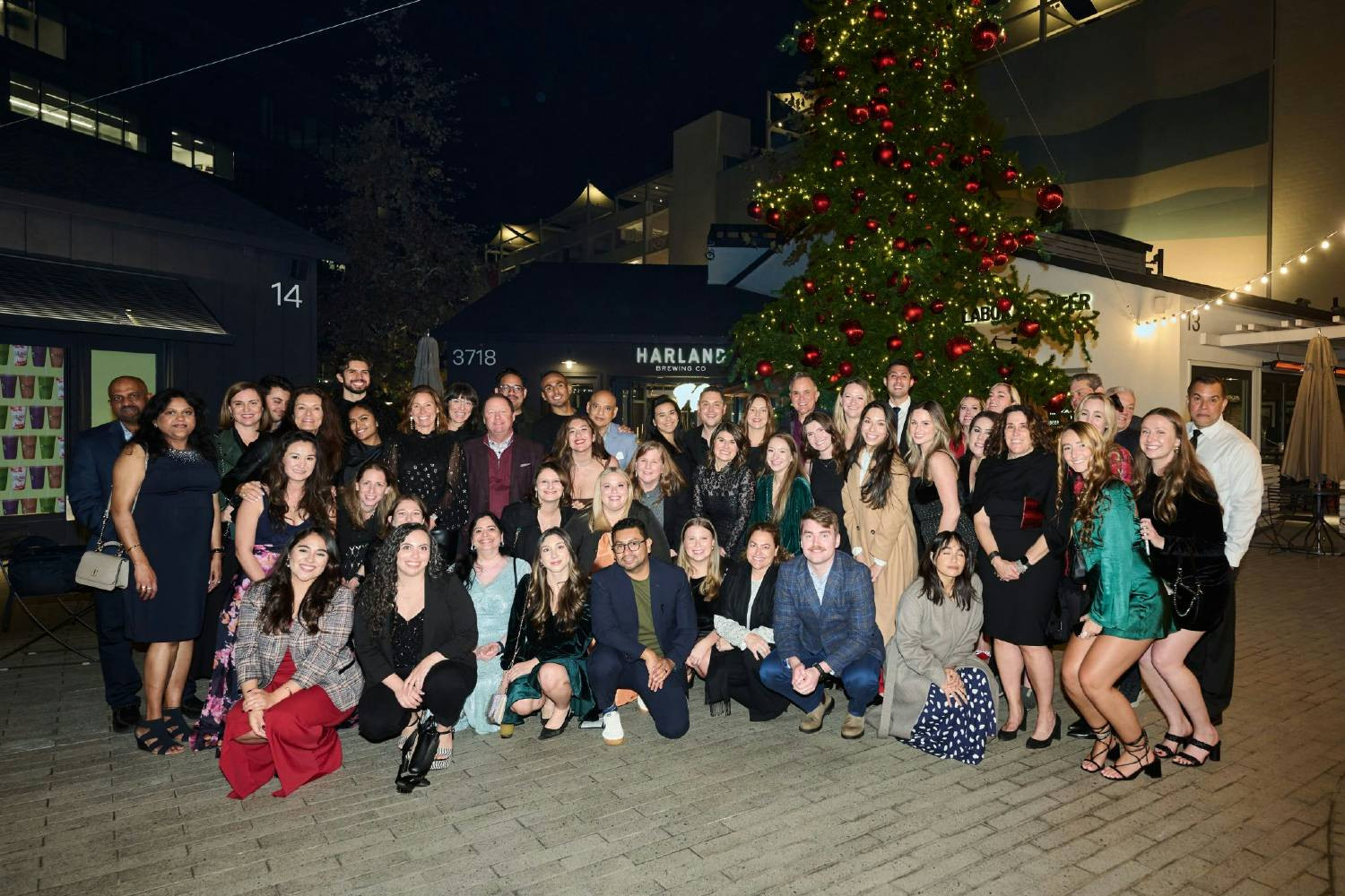  SWS Group team at annual holiday party, December 2024.