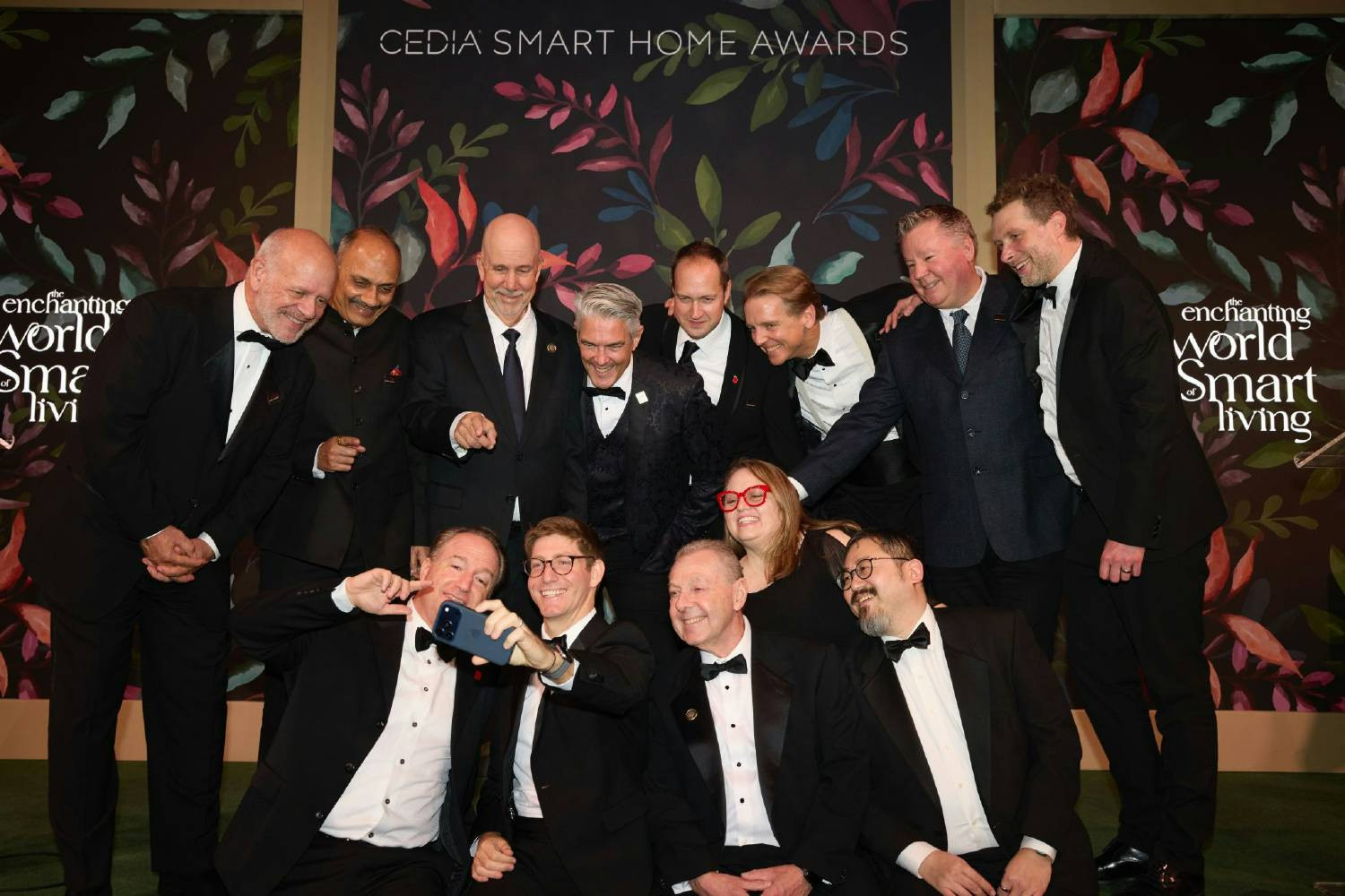 Celebrating our members at the annual CEDIA Smart Home Awards in London, recognizing excellence and innovation.