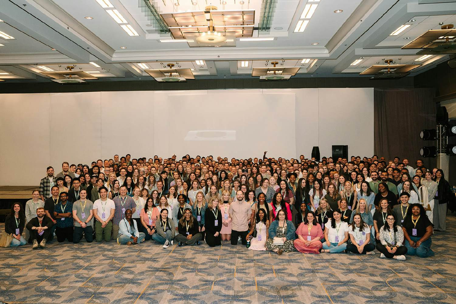 The entire team gathered at the Grow Therapy annual offsite in 2025.