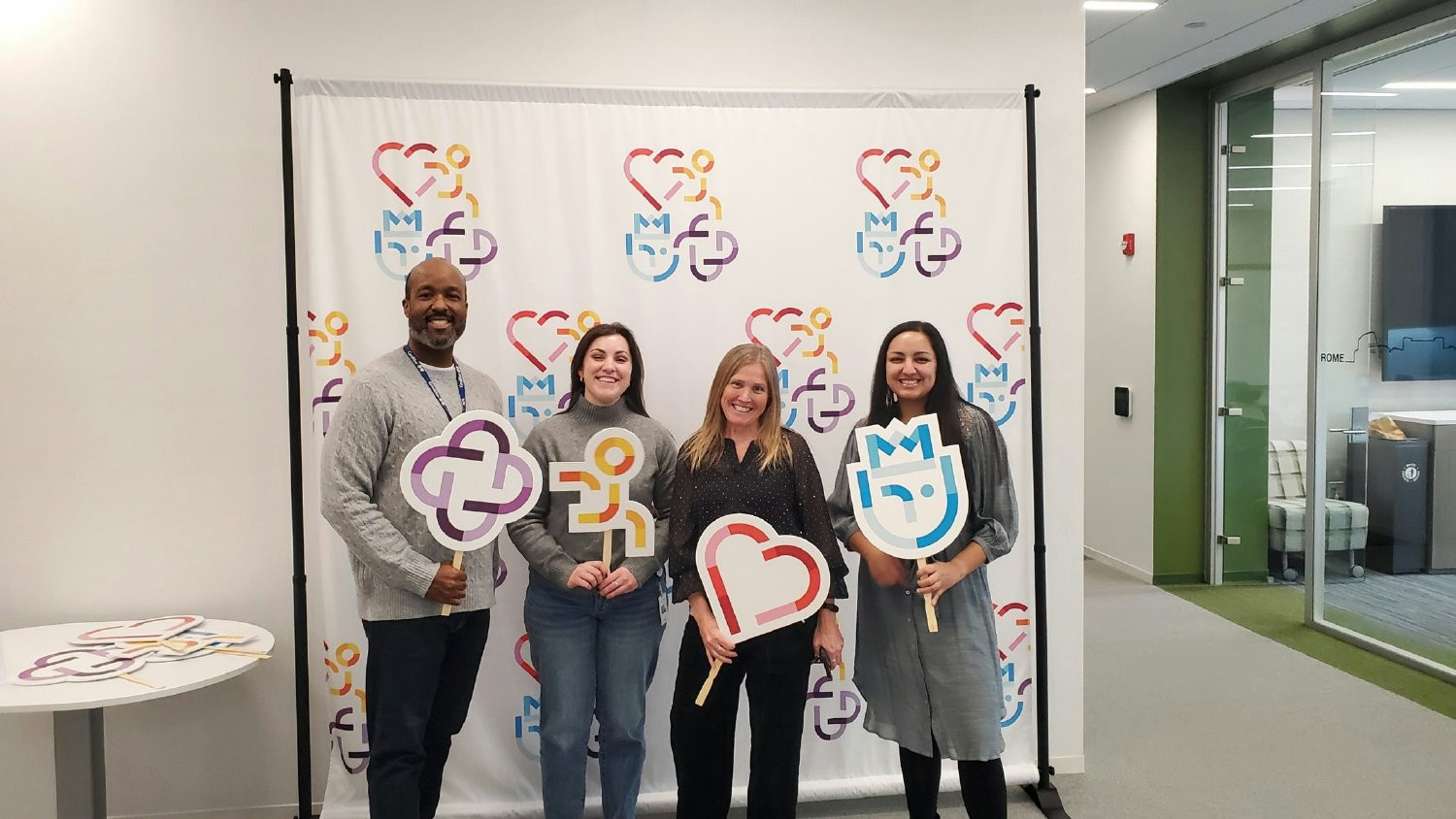 We bring our values alive for our employees. During our recent values relaunch, our finance team struck a pose. 