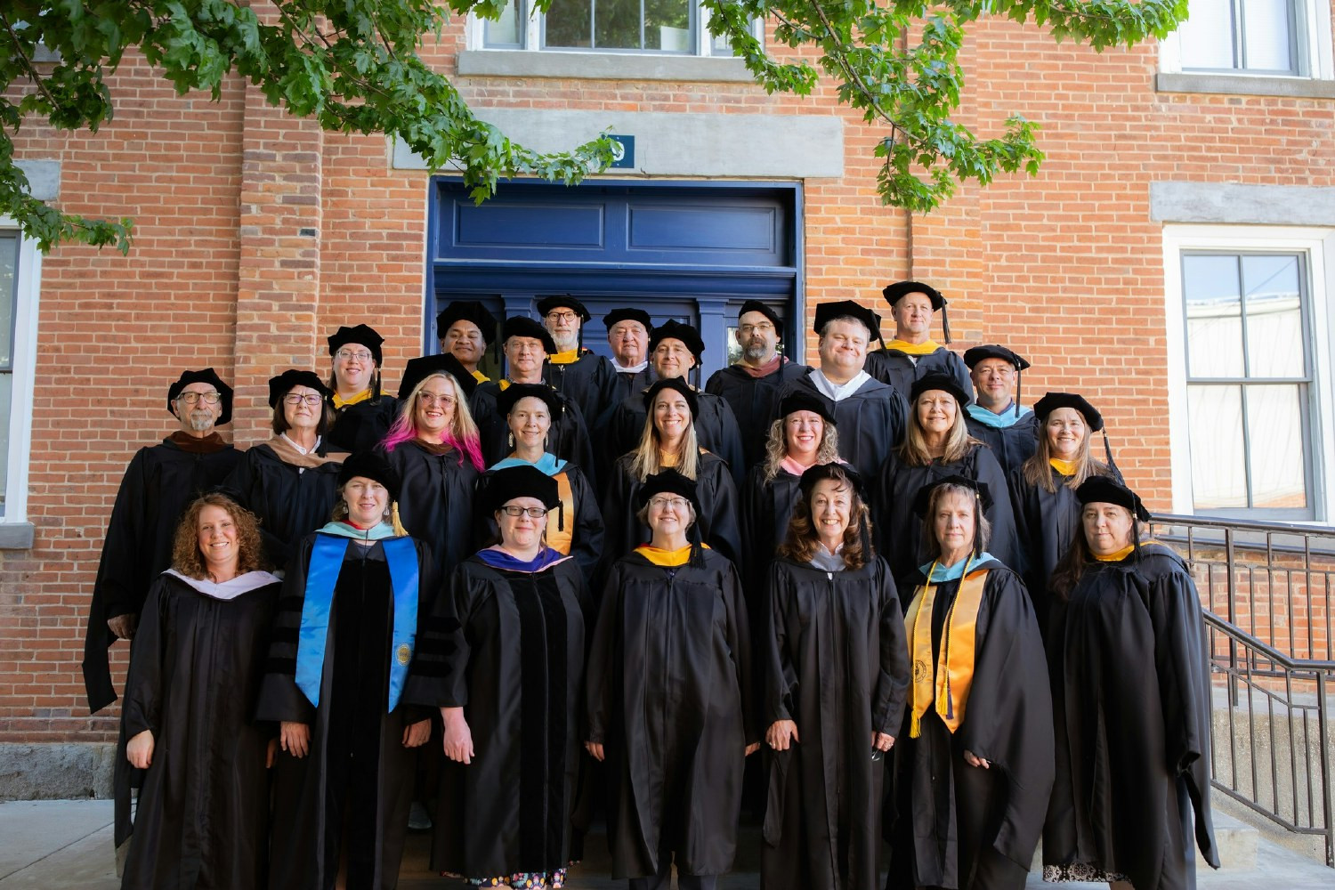 Faculty at our 2025 Graduation Ceremony