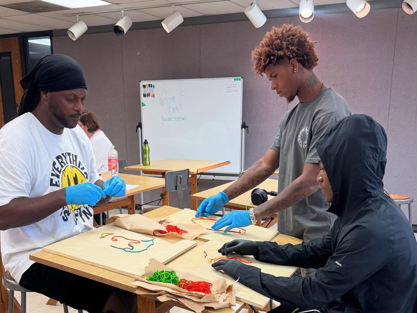 Students create artistic project