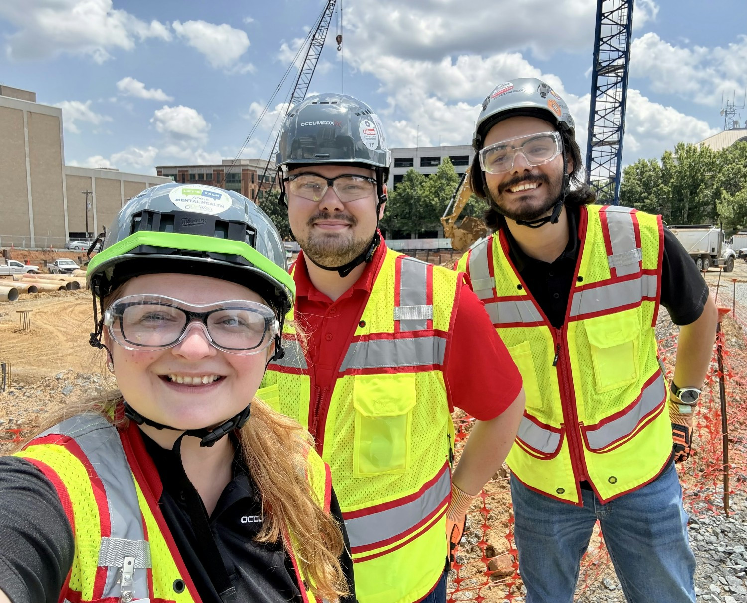 Nothing beats an onsite visit with the crew — supervisor and manager checking in and keeping the momentum high!