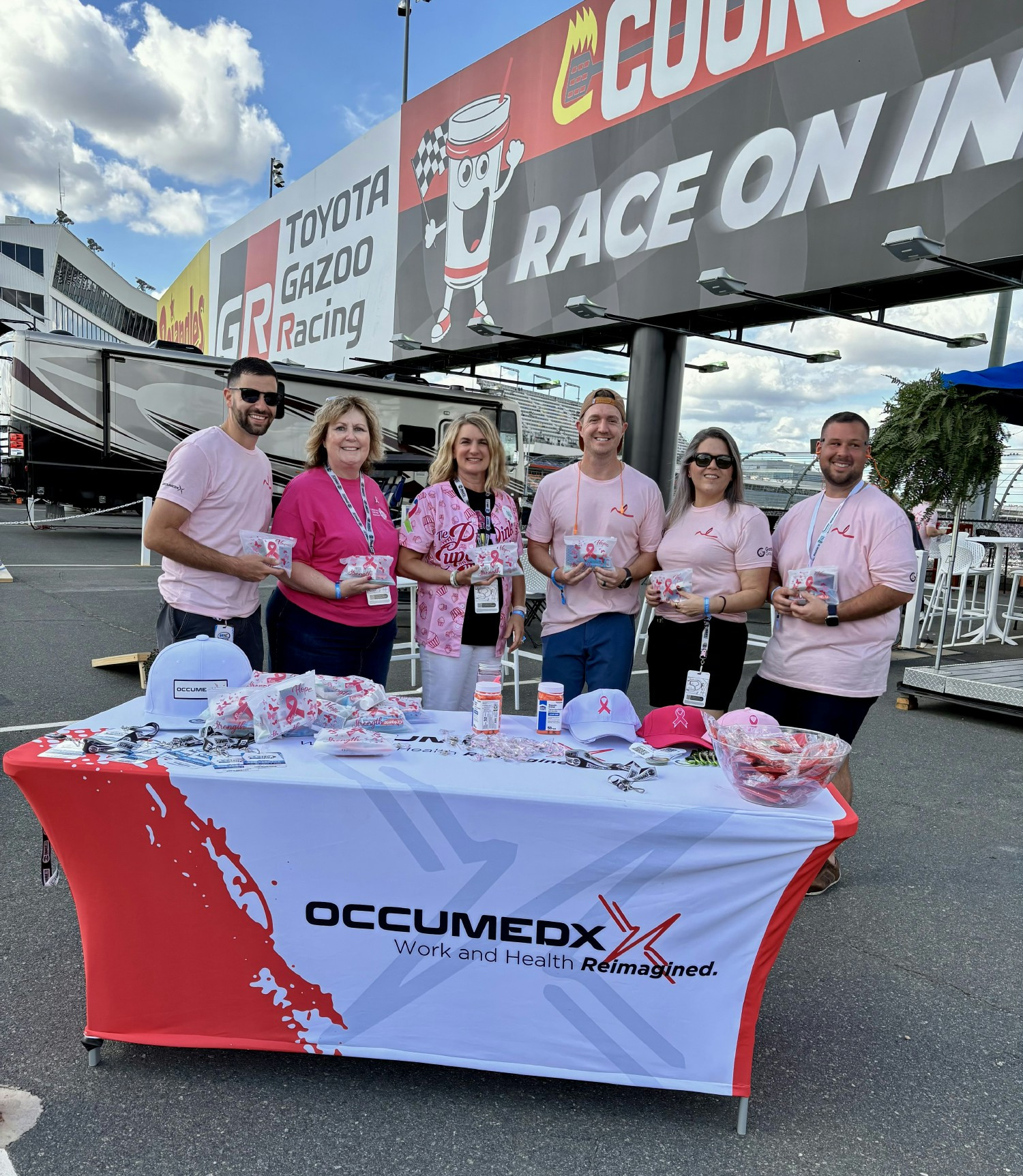 Teaming up with Carolina Breast Friends to share chemo gift bags and support the fighters in our community.