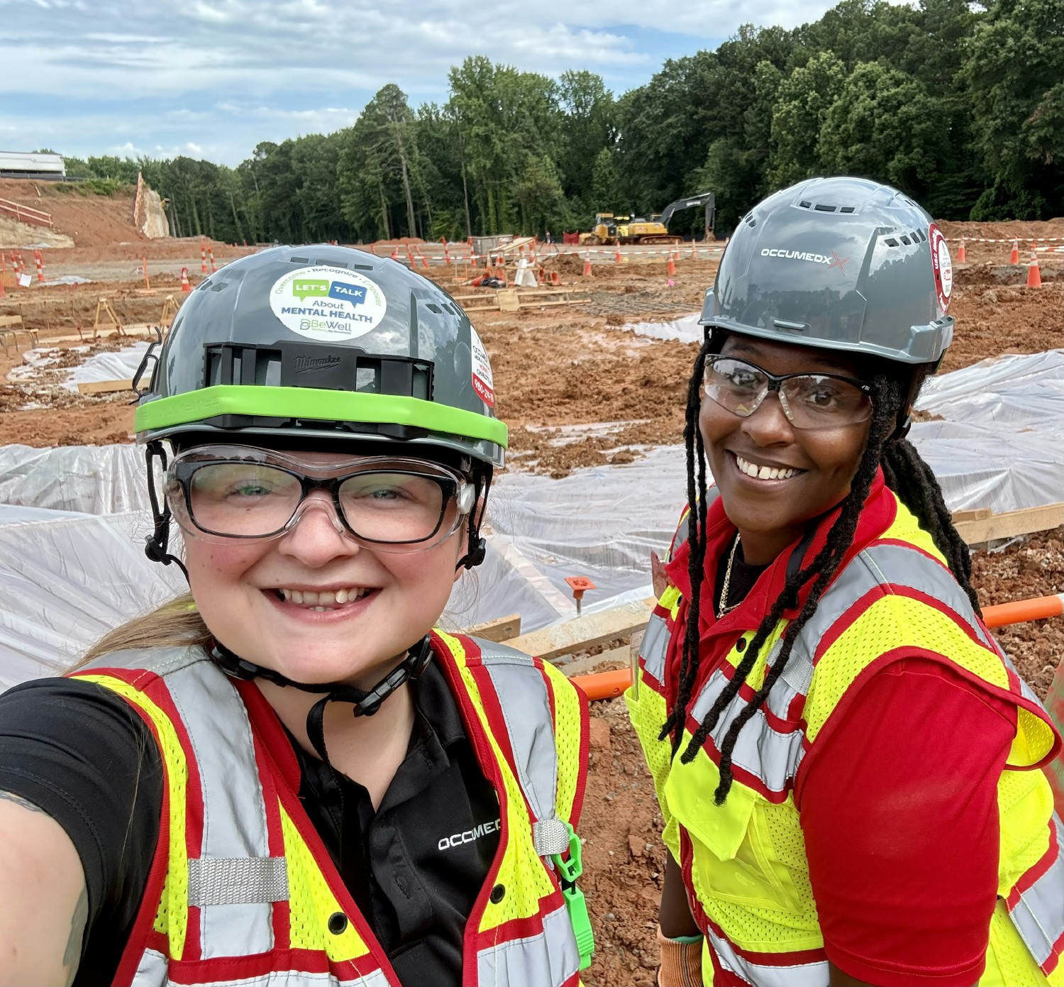 Empowering women in construction — breaking barriers and building the future.