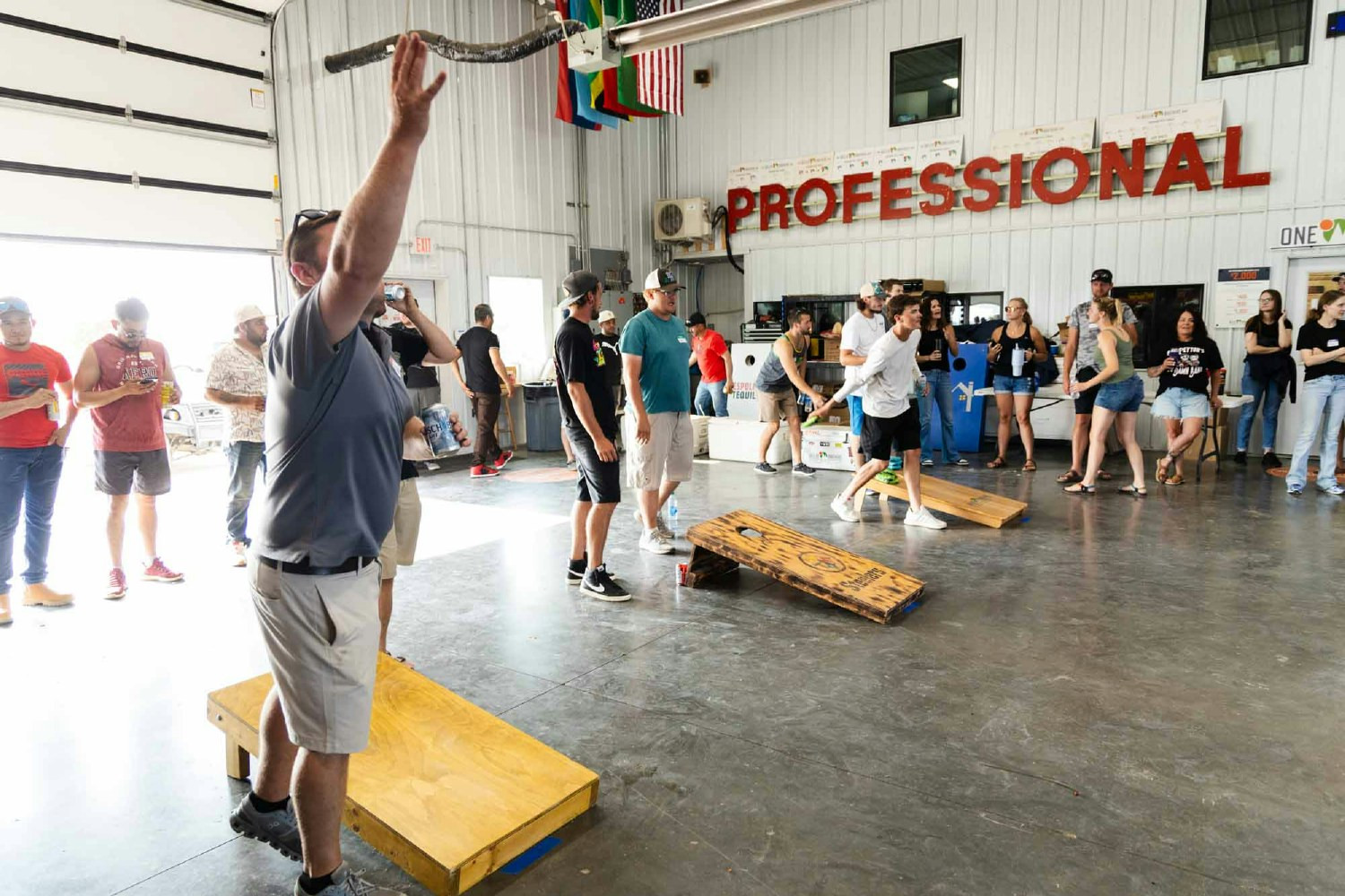 Our annual Fiesta in July gives us an opportunity to crown our bean bag champion!