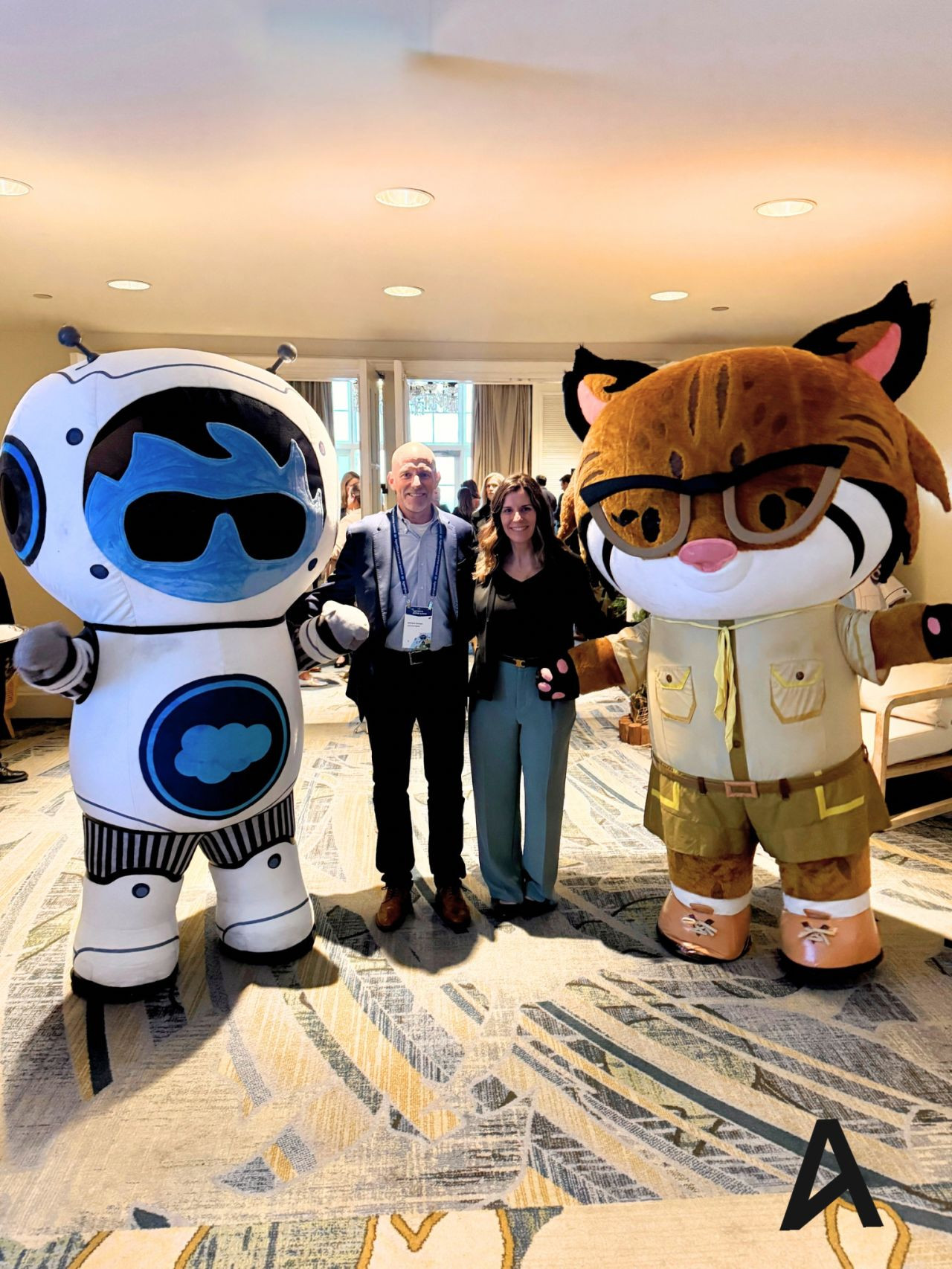 Our CEO and Alliances Leader at Salesforce Summit!