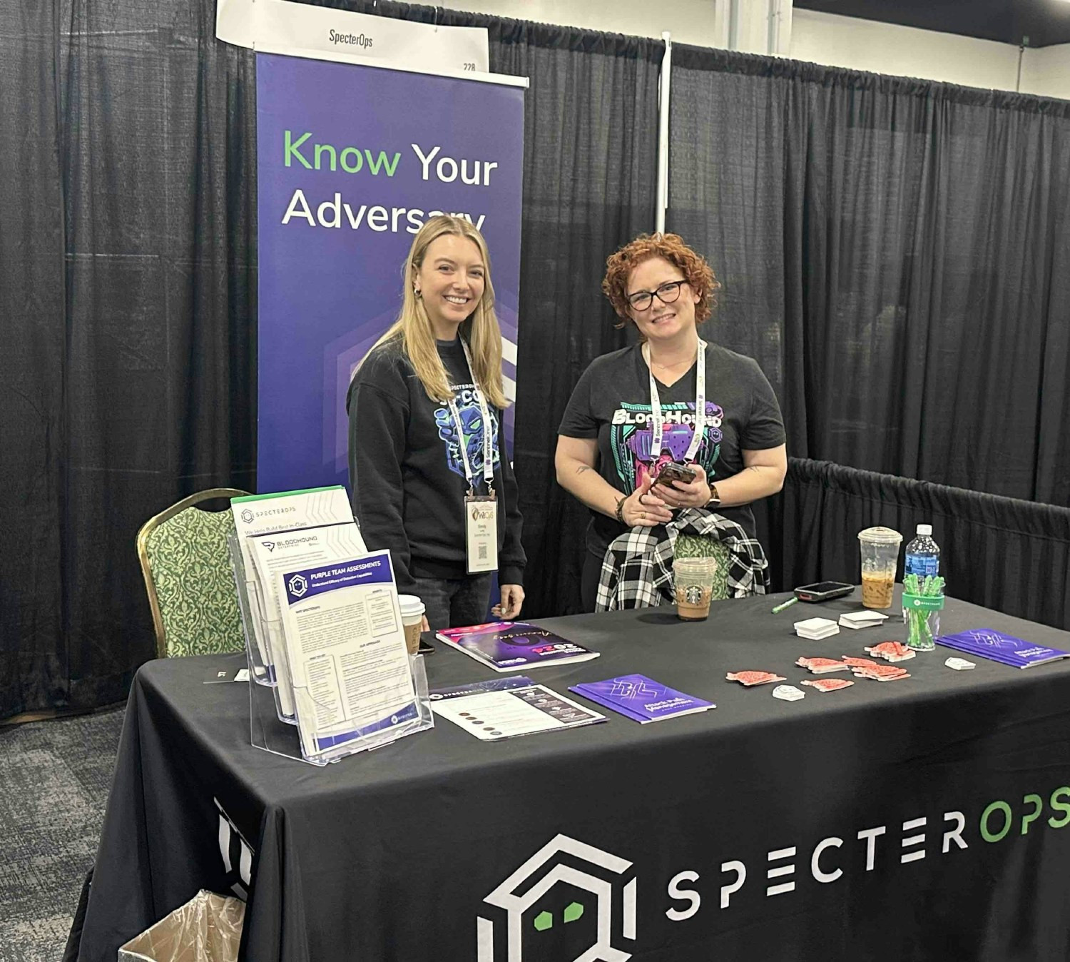 Meeting some future SpecterOps talent at the WiCyS conference