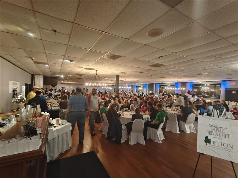Company sponsored dinner for local elementary school Parent Teacher Organization