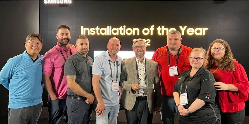 Hardworking AV team received 
