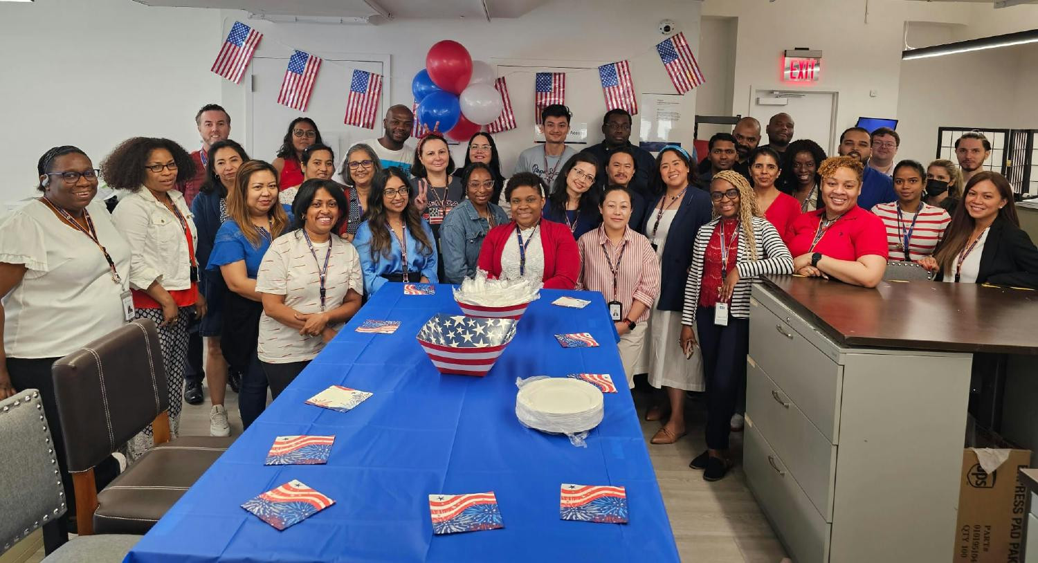 We celebrated the 4th of July in New York with vibrant festivities, flags waving proudly, and a strong sense of patrioti