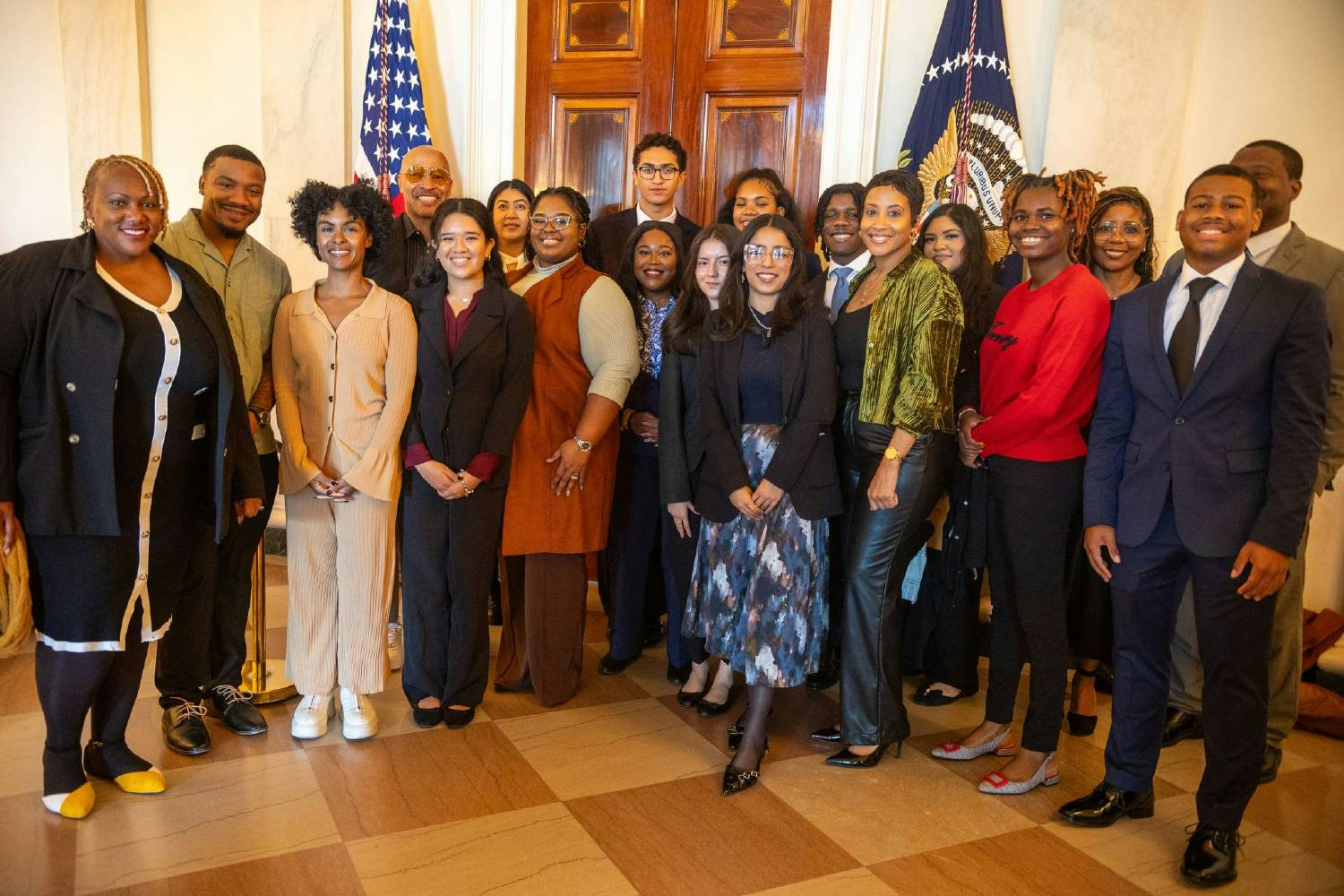 Washington, D.C. Experience: Staff, students, and alumni toured D.C. and the White House, building civic awareness.