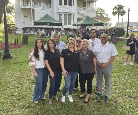 We love getting together to support community events.