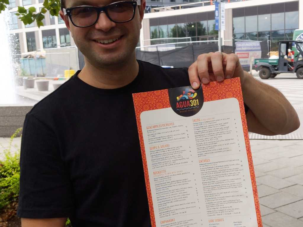 Our fearless leader deciding what's for lunch