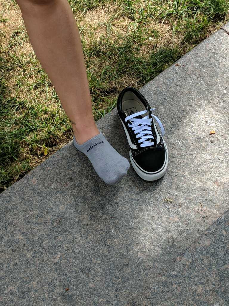 Does the shoe fit.  Part of a team building activity