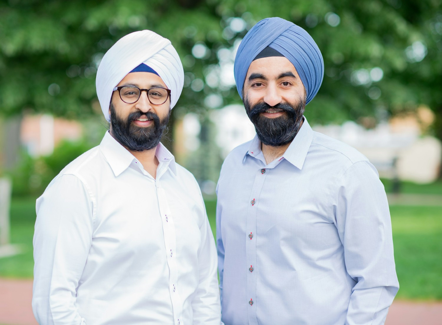 
Our Co-Founders, CEO Harman Singh Narula, left, & President SJ Sawhney.