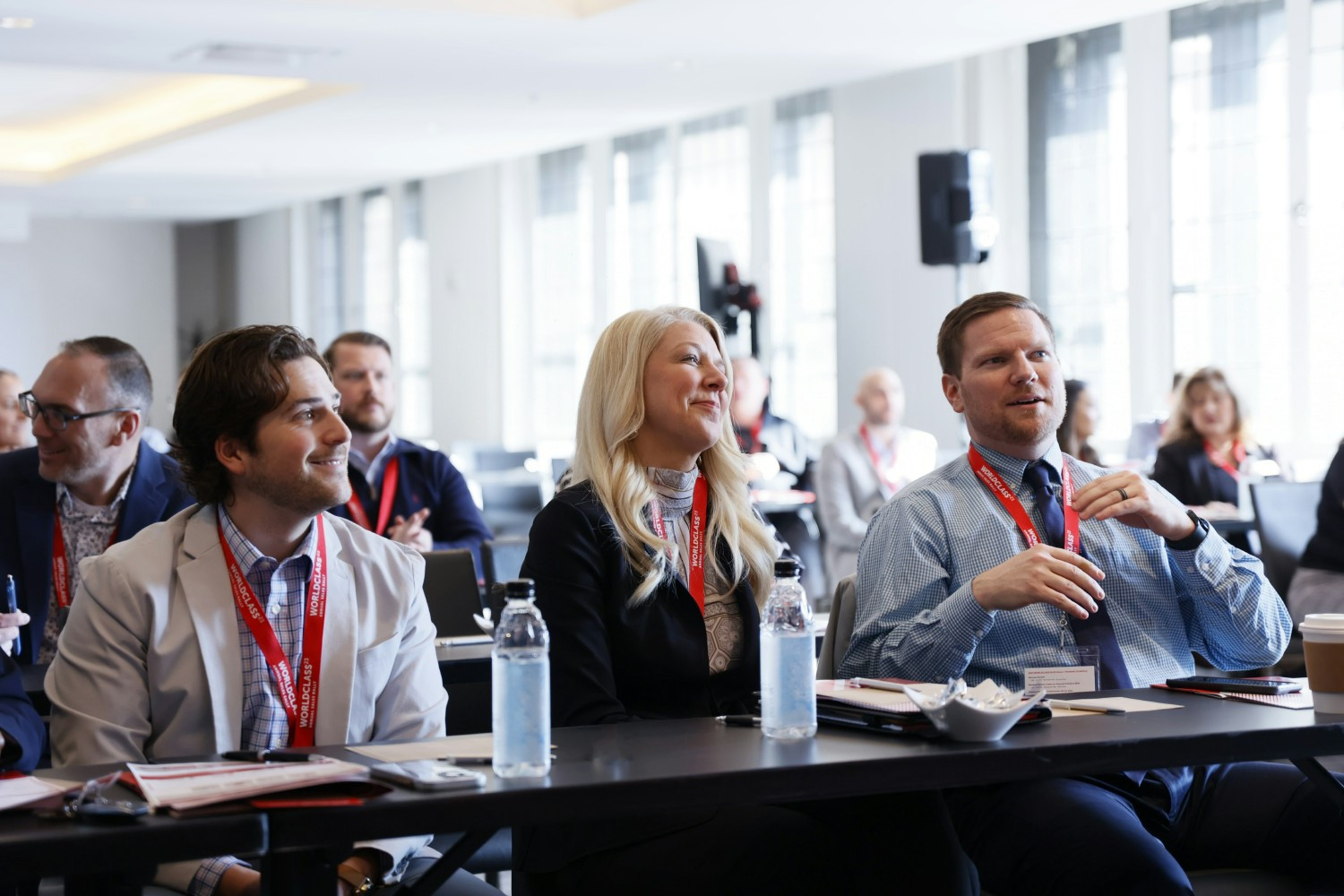 Fischer Homes associates come together for a group learning session, supporting continued growth and development.