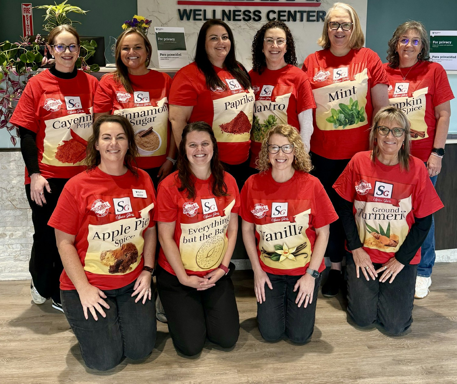 Halloween Fun, Spice Girls, Health Center Team, Oct 2025