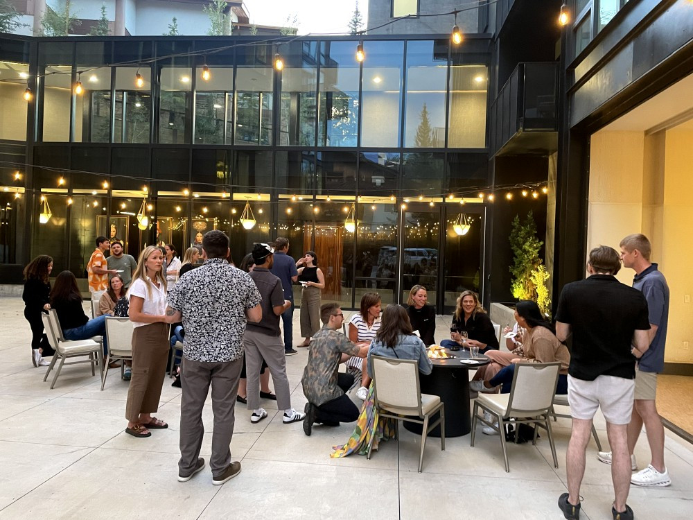 Night 1 of our offsite.