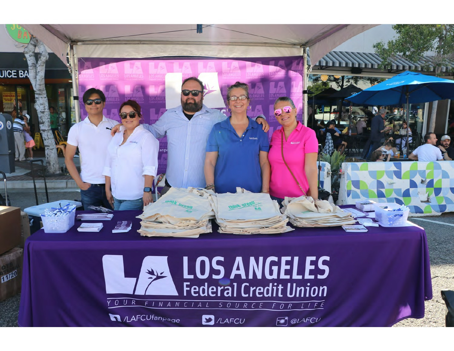 Employees out in the Community - Glendale Cruise Night