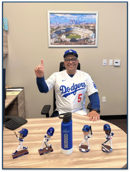 I'm the number one Dodgers Fan Contest