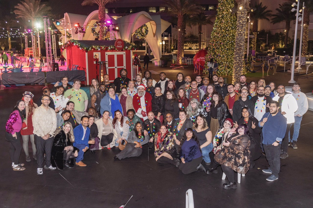 Our Las Vegas team celebrating the season together—connection, culture, and holiday cheer.