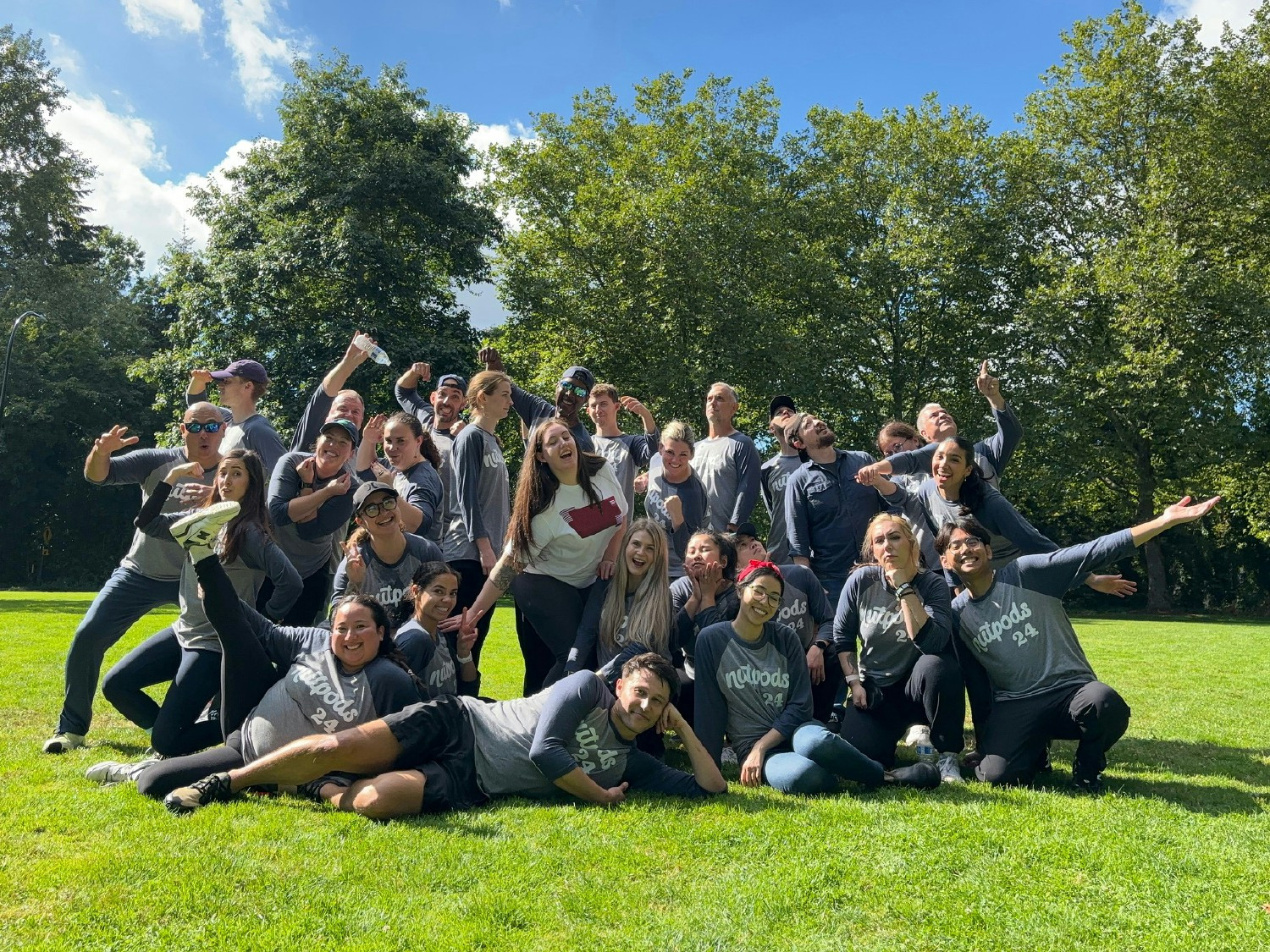 Team spirit on display at field day