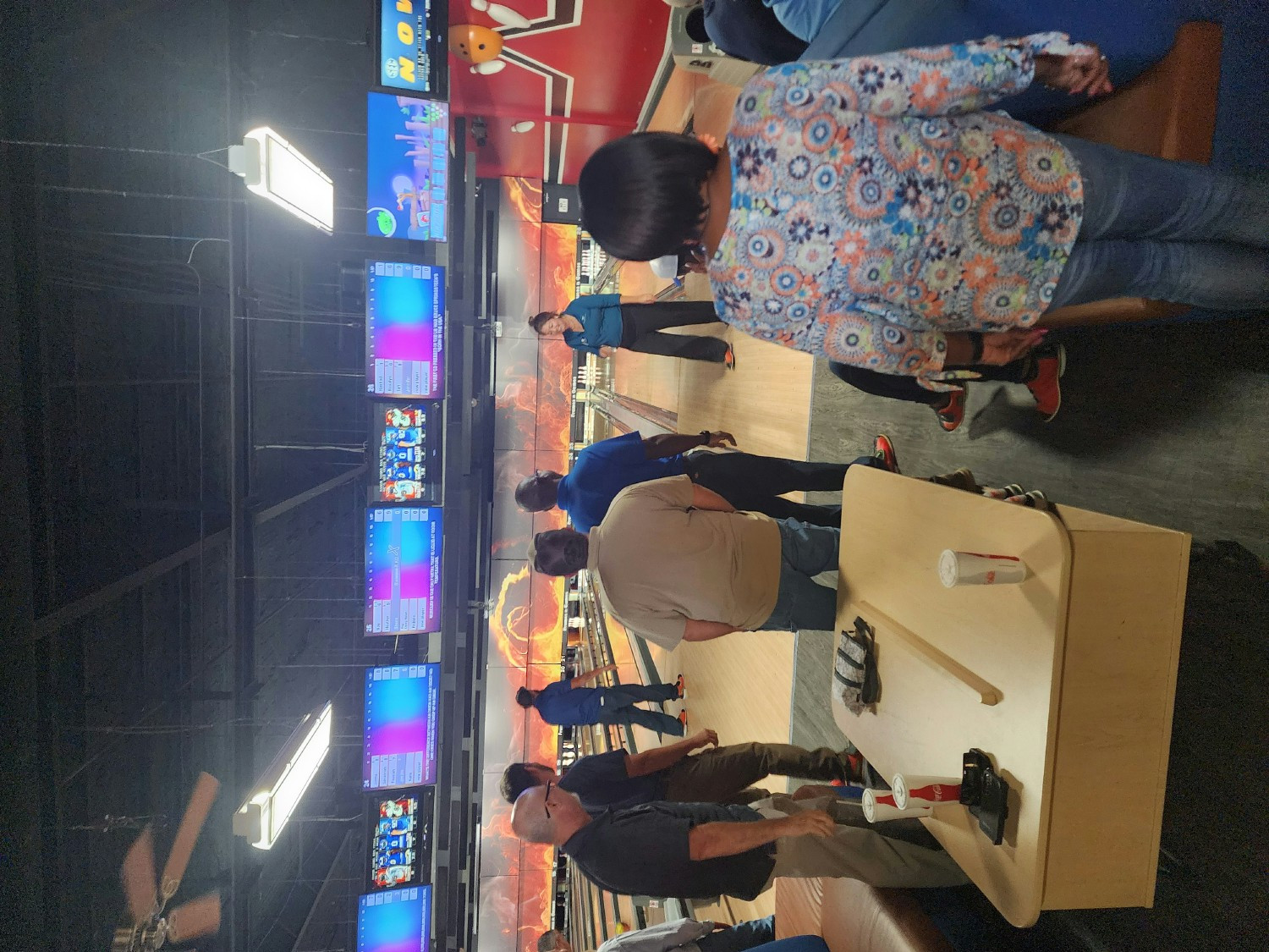 Company bowling event