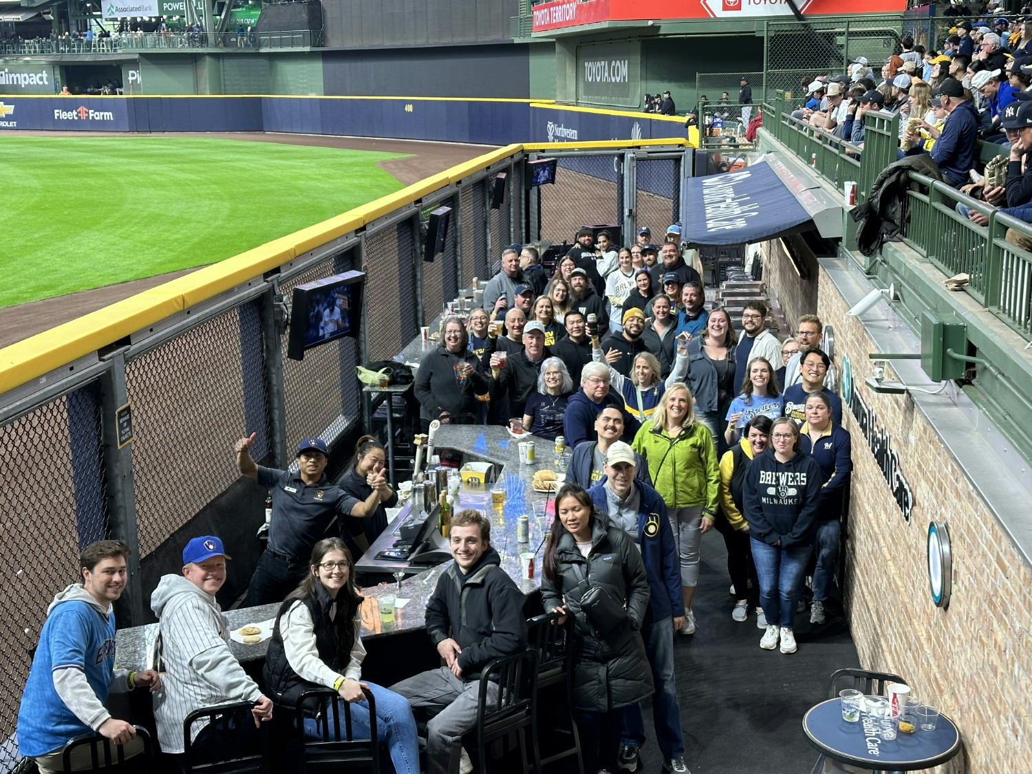 Brewers Game Fun