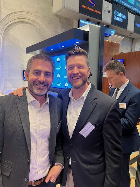 In June of 2025 we participated in the closing bell ceremonies for the NYSE.