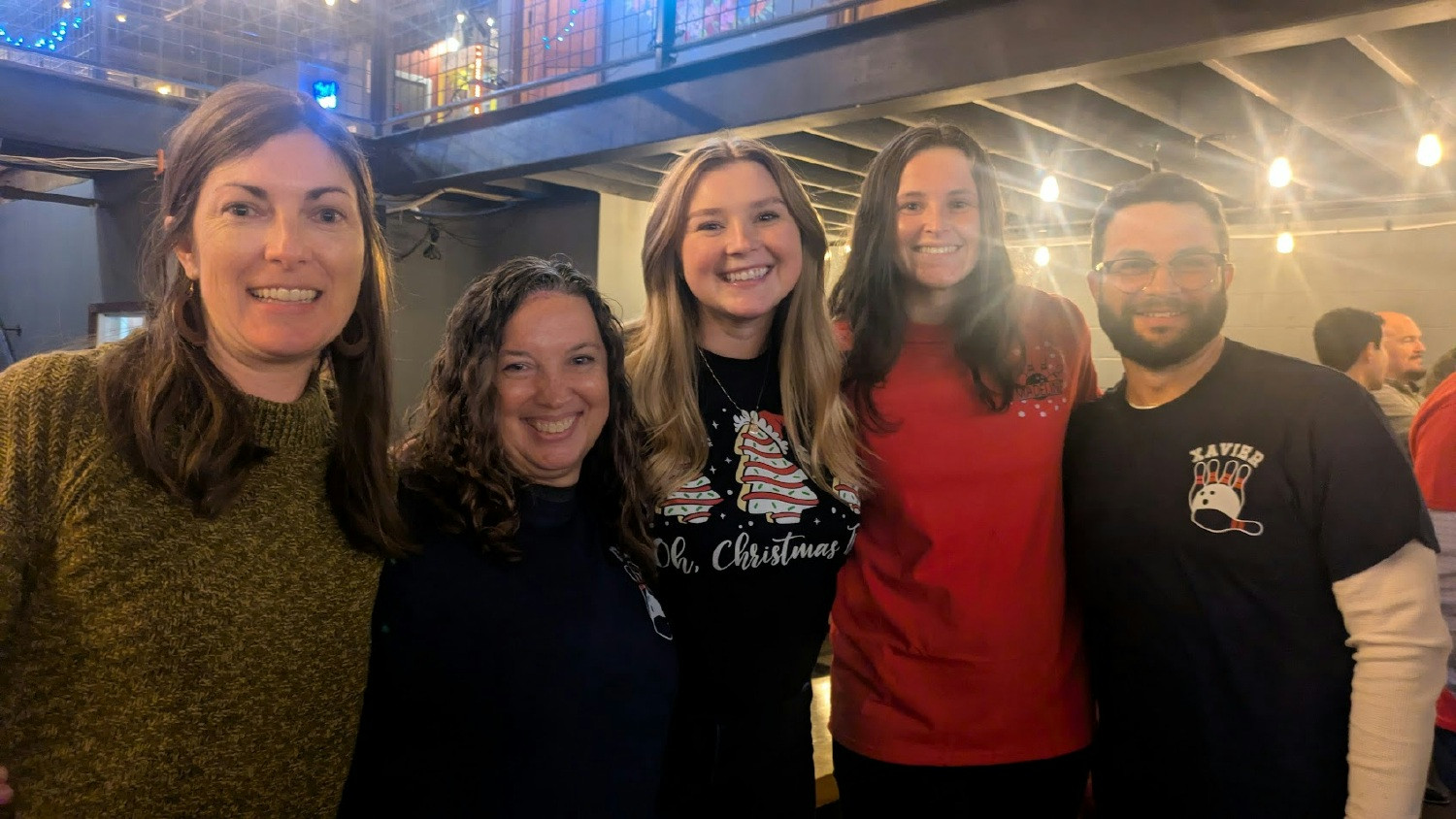 Annual Christmas bowling party