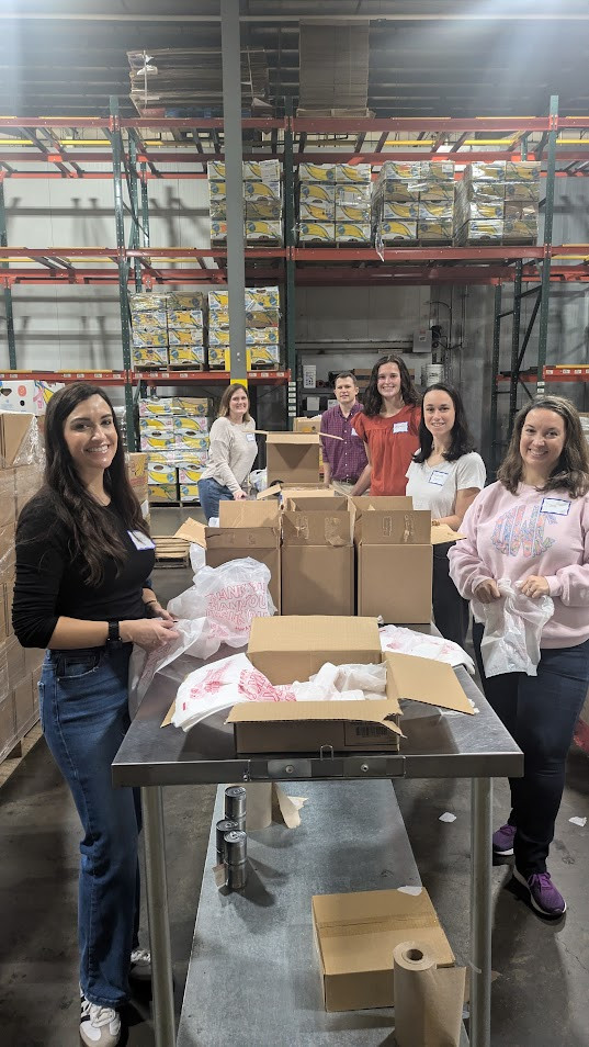 Volunteerism at the local food bank