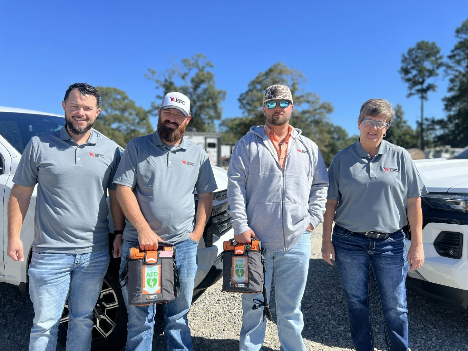 Safety in our industry looks a lot different with crews spread across regions, so AED access can be critical. 