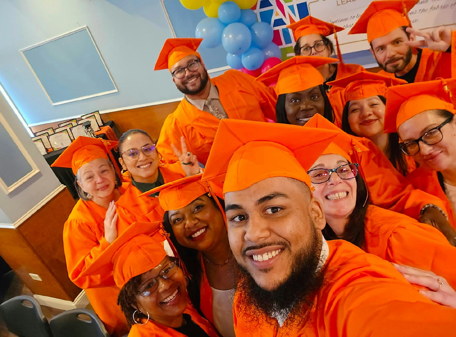 Twelve employees completed the 2025-26 Leadership Academy, an agency-led, 10-week professional development program. 