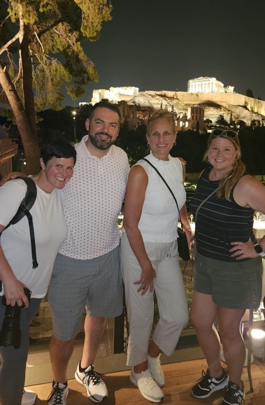 Team PVI delivering a global program in Athens.