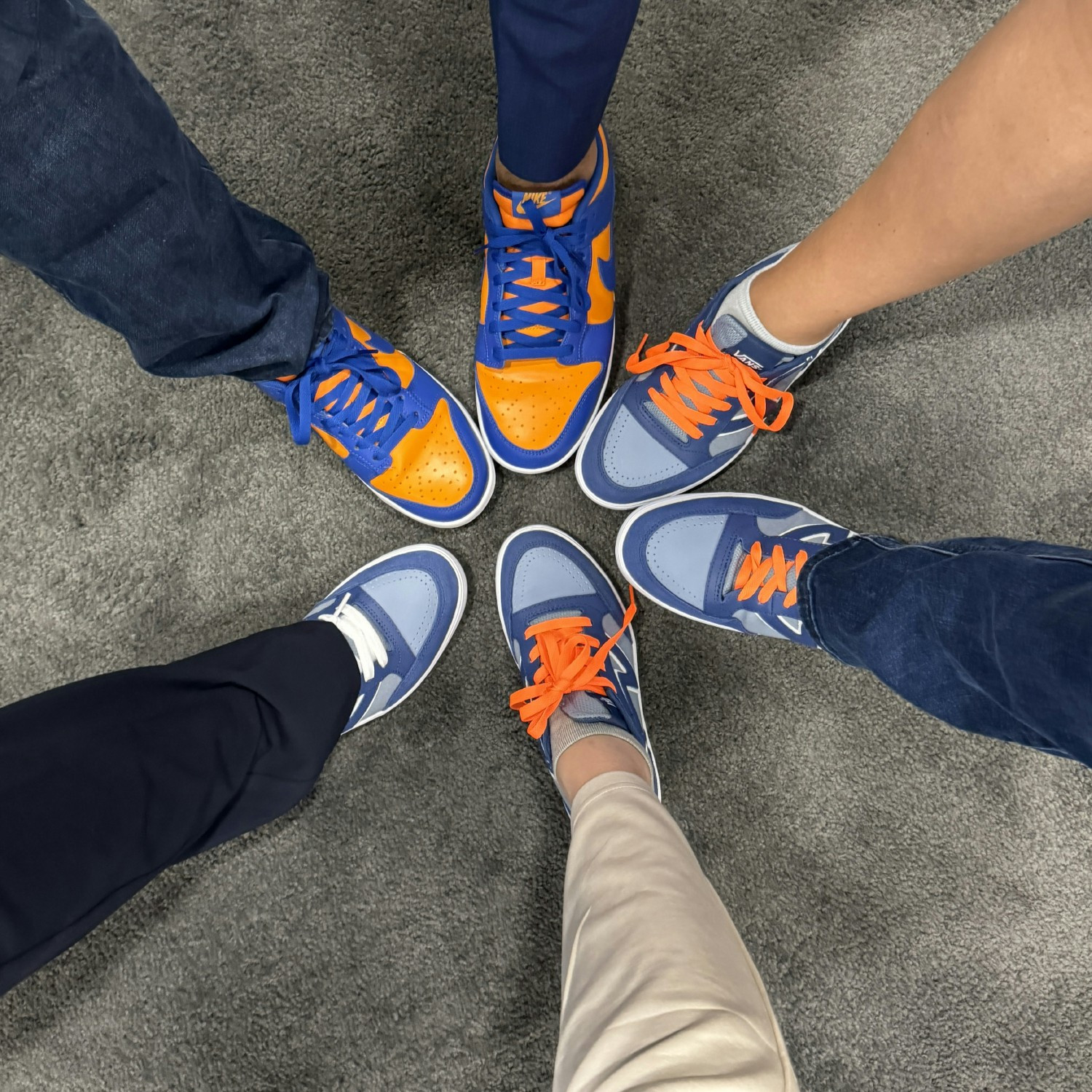 Everyone at Astrica has matching shoes!