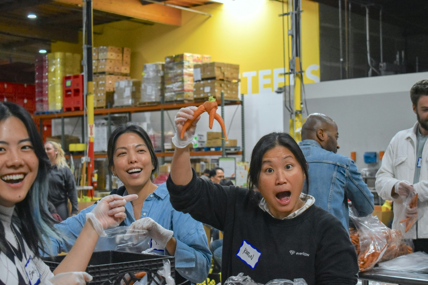 Alameda County Community Food Bank Volunteering Event