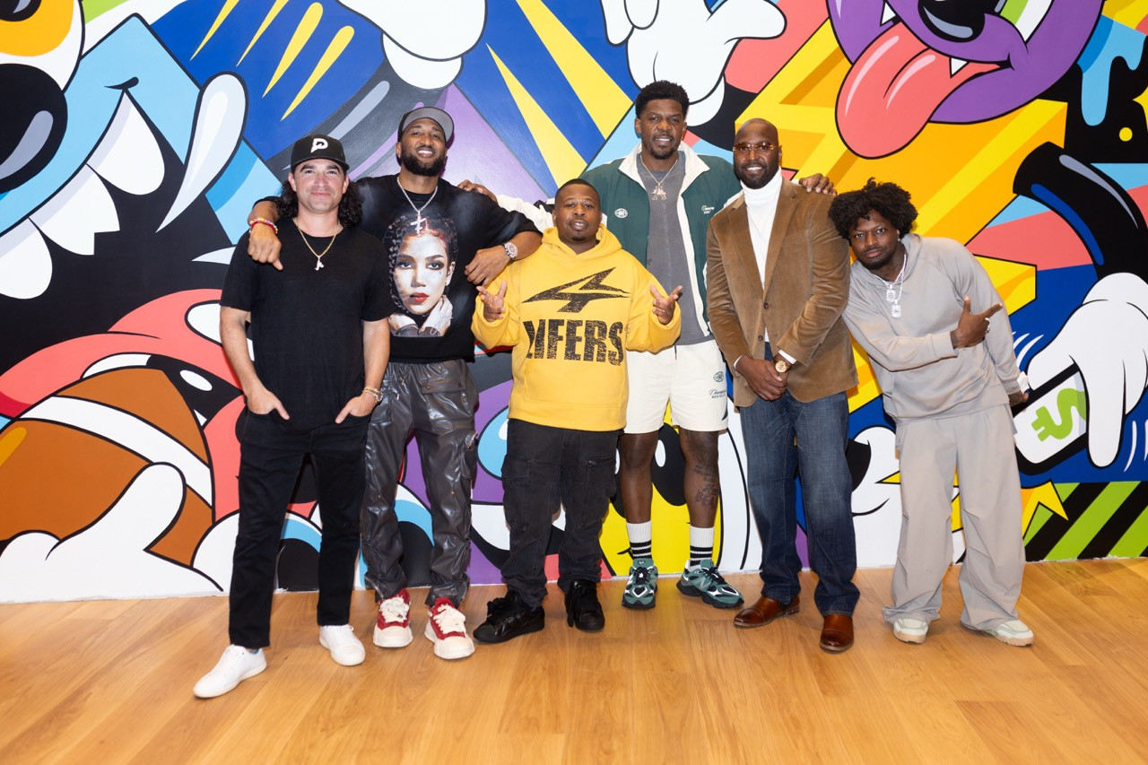 Everyone came together to celebrate the opening of our new office space, including the founder & executive board member.