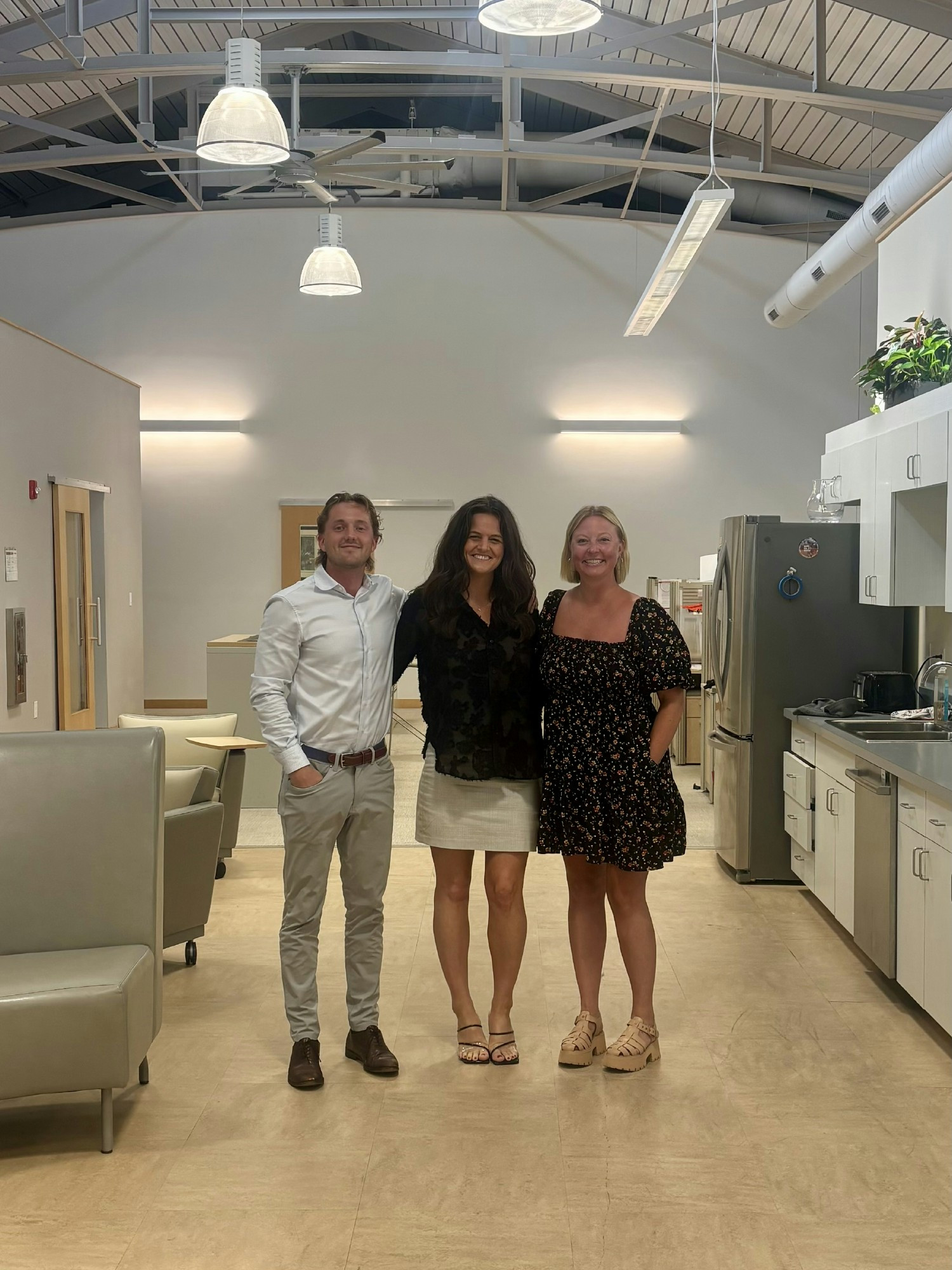 Our Eastern PA Regional Marketing Manager, Lauren Matthews, posing with team members during her visit to Charleston, SC.