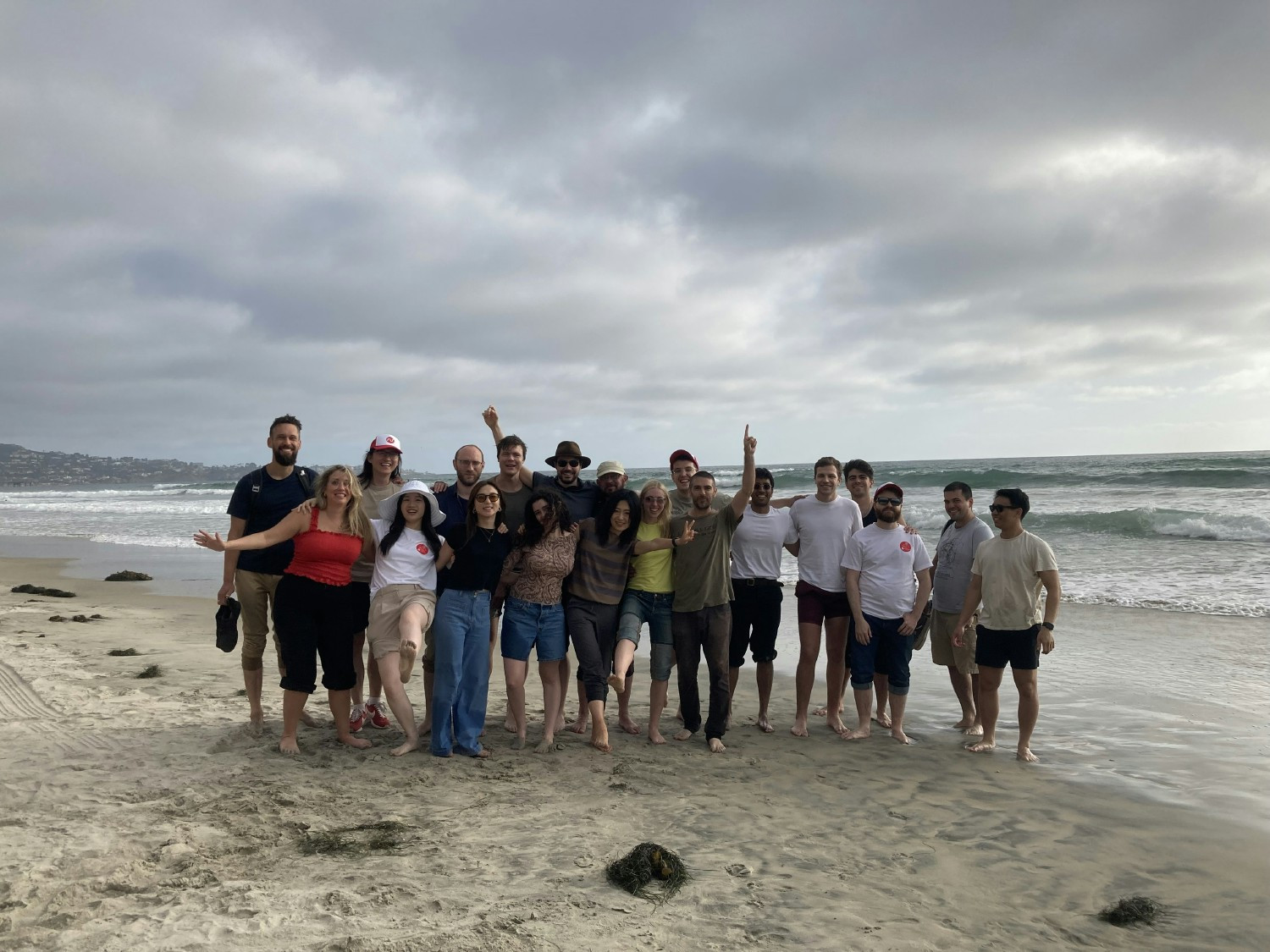 How far we've come! The team a year ago at our offsite in San Diego. 
