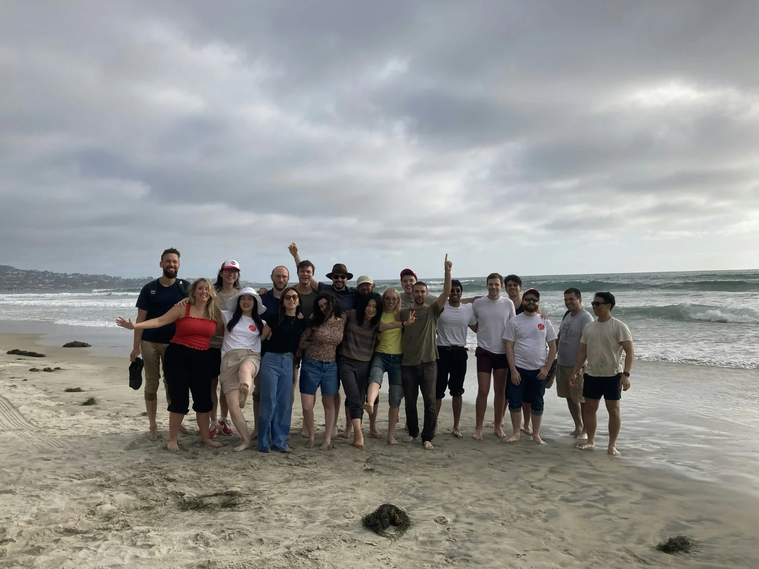 How far we've come! The team a year ago at our offsite in San Diego. 