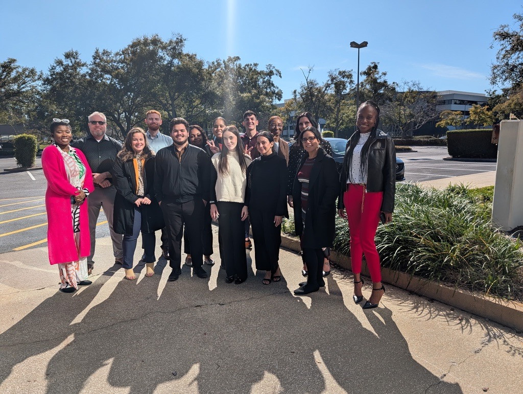 Celebratory lunch for a job well done!