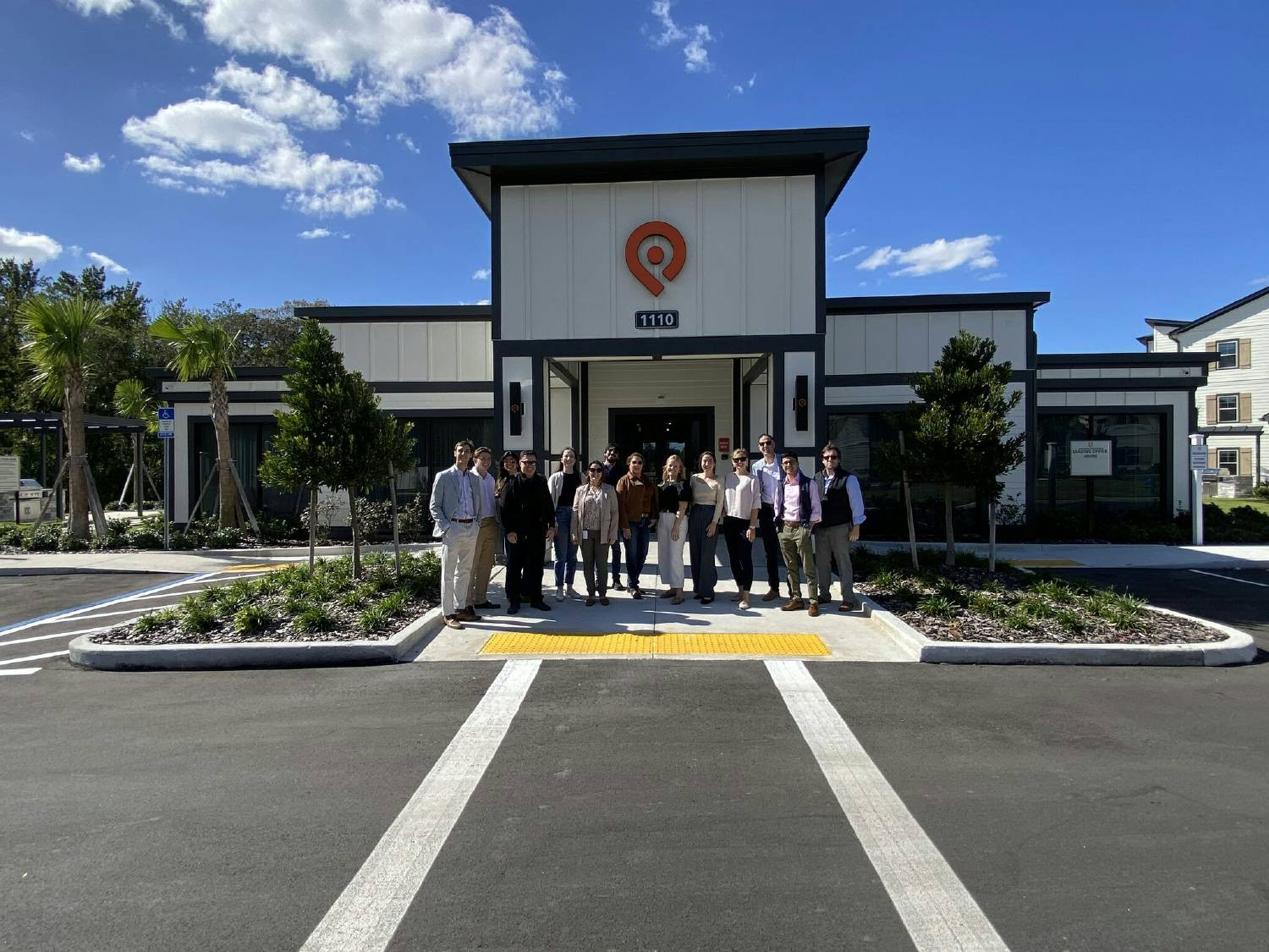Finance and Accounting Team visiting one of our properties, Pointe Grand Davenport.