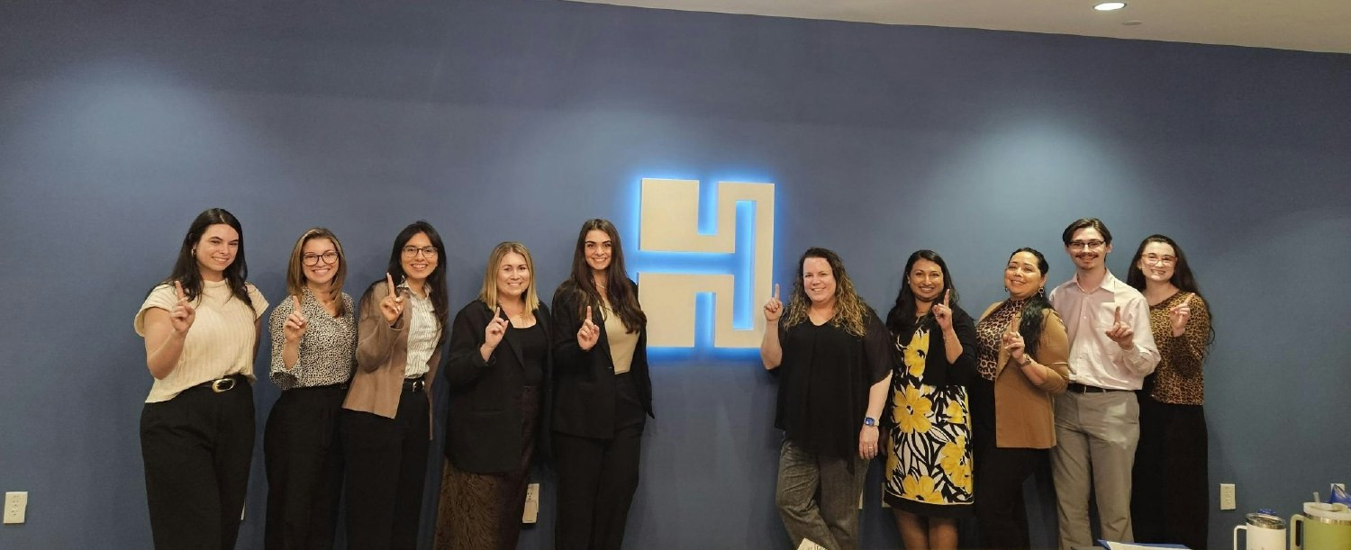 Our HR team meeting in our Winter Park, FL corporate headquarters.