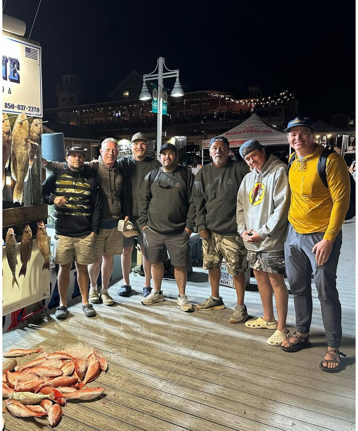 Yearly Chisel Mill Homes mens fishing trip in Florida 