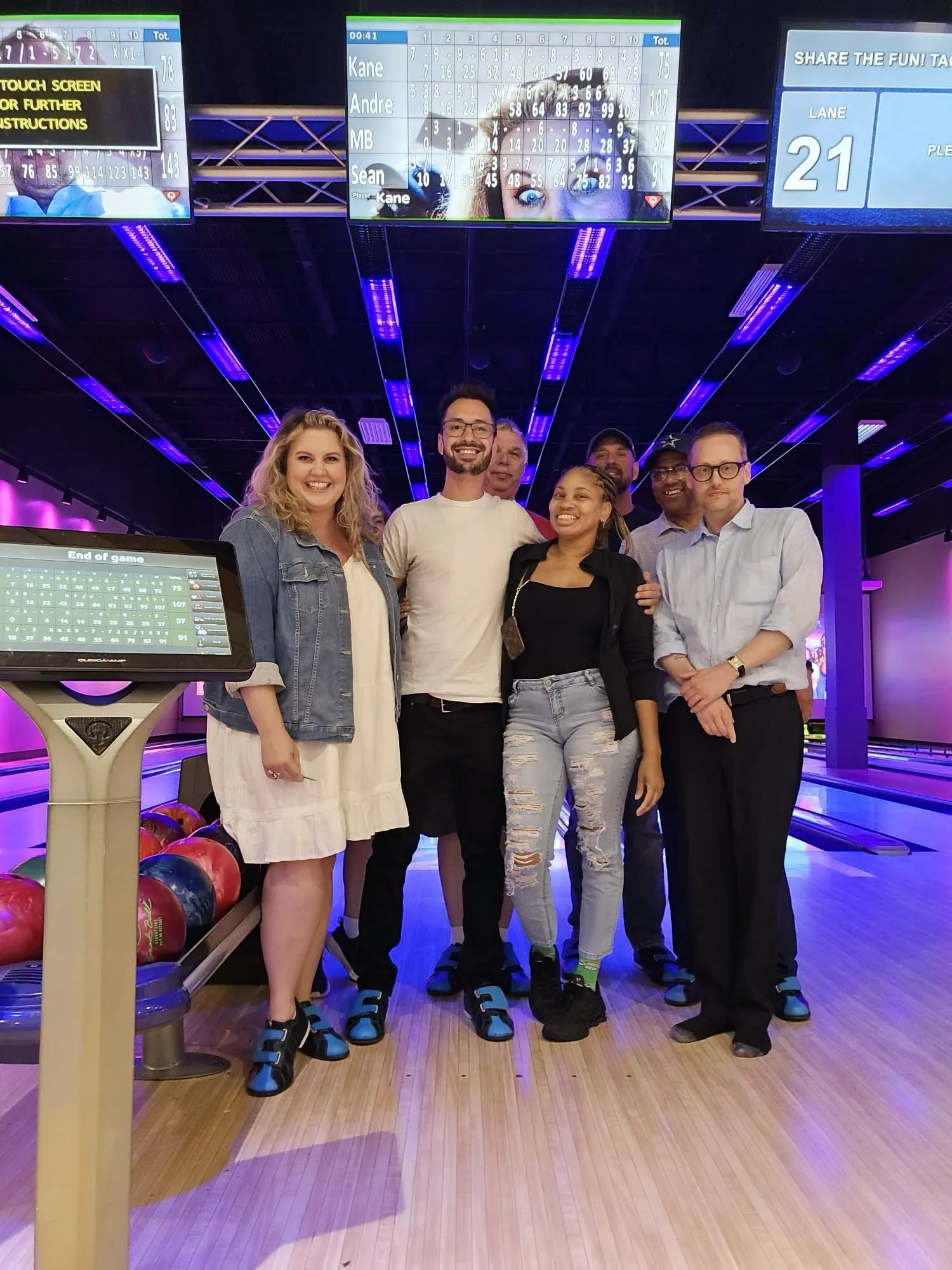 Company Bowling Event- Houston Group