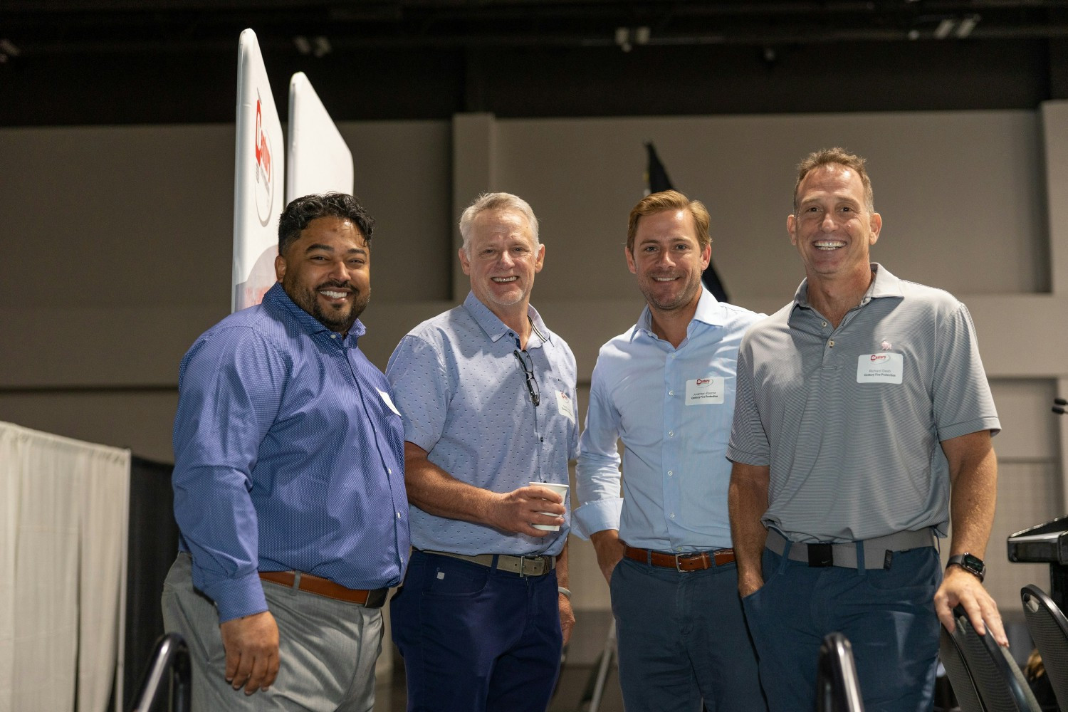 Leadership: Melvin Donato RVP, Scott Tutterow CEO, Jonathan Pascoe RVP and Richard Deeb President. 